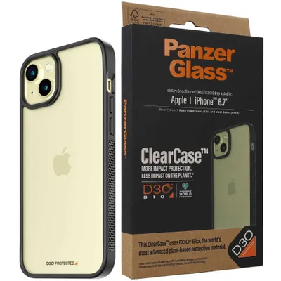 Produktbild von PanzerGlass ® ClearCase Transparent & D3O® iPhone 15 Plus, Cover, Apple, Apple - iPhone 15 Plus, 17 cm (6.7"), Transparent
