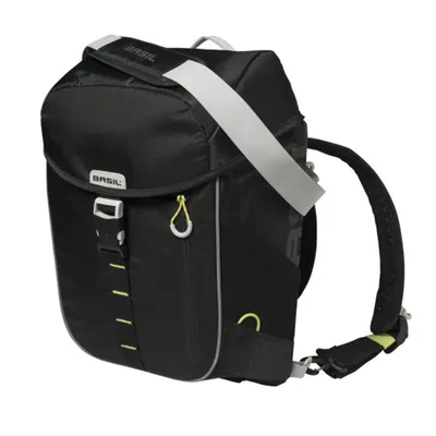 Zdjęcie produktu dla Basil Miles, Tylne, Torba rowerowa, Poliester, Czarny, 17 l, 5 kg