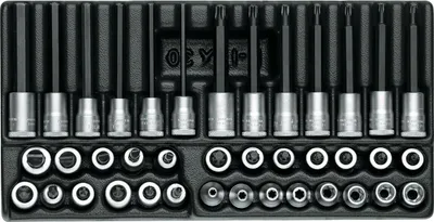 Produktbild von GEDORE 1500 ES ITX 30 Satz Schraubendrehereinsätze 3/8" in 1/3 ES-Modul, 1640860