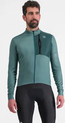Produktbild von SPORTFUL Langarm Fahrradtrikot für den Winter - SUPERGIARA THERMAL - Grün M