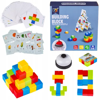 Produktbild von DK Lernspielzeug Konstruktionsbausteine Englisch für Kinder