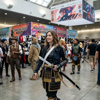 Image de Katana pour l'entraînement sabre de samouraï - Katana Ninja avec un fourreau pour la décoration | 4KM85-410BK