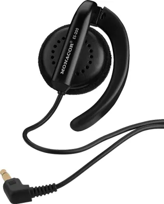 Produktbild von Monacor ES-200 Black On-Ear-Kopfhörer