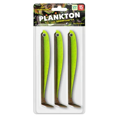 Produktbild von Lieblingsköder Gummifisch Hechtköder (15 cm, Plankton) Farbe: Plankton