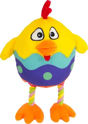Immagine prodotto di Giocattolo per cani Nobby: pulcino di peluche pasquale