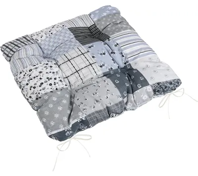 Immagine prodotto di Cuscino trapuntato Adéla - 40x40 cm - Grigio
