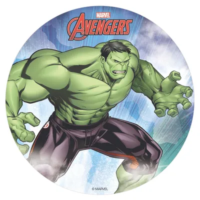 Produktbild von Dekora Hulk Essbarer Tortenaufleger 20cm