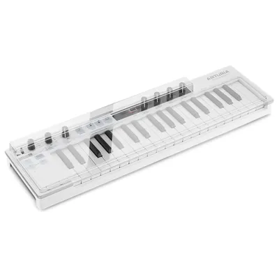 Produktbild von Decksaver DSLE-PC-KEYSTEP37, Mischer-/Reglerabdeckung, Grau, Transparent, Polycarbonat (PC), KeyStep 37, 554 mm, 151 mm