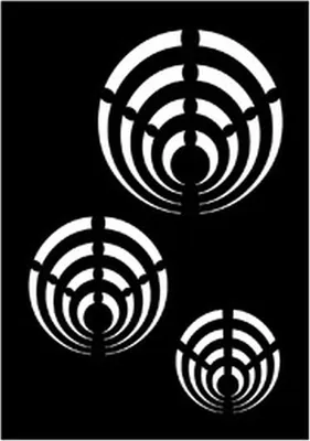 Produktbild von Tattoo Schablone Psyche 4 263 040