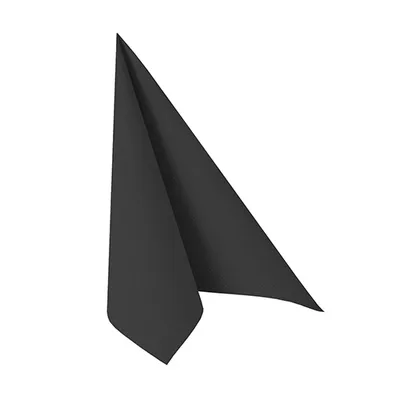 Image de PAPSTAR 86245 PAPSTAR Serviettes de cocktail "ROYAL Collection", noir