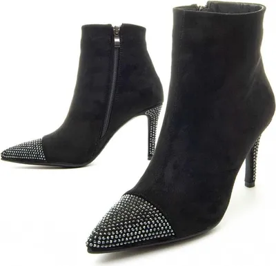 Produktbild von Montevita Stiefelette mit Absatz, Punternt Schwarz