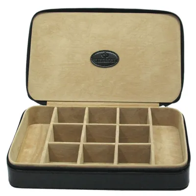 Produktbild von WINDROSE Schmuckschatulle Merino Charmbox Black schwarz