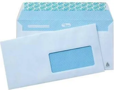 Productafbeelding van Over Sam OPEN-115 VD Blanco: 11,5 x 22,5 cm, zelfklevend, 90 g/m²