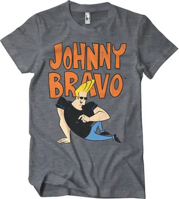 Produktbild von Johnny Bravo T-Shirt - XX-Large - DarkHeather