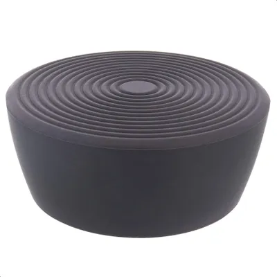 Produktbild von WAGNER Türstopper SCREW OR GLUE / Schrauben oder Kleben CONE - 55 x 55 x 55 x 20 mm, Kautschuk schwarz - 15518211