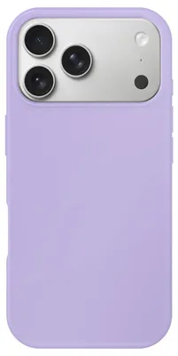 Imagen del producto de Funda Moxie para iPhone 17 Pro Max / 18 Pro Max, silicona Soft-Touch, color lila claro