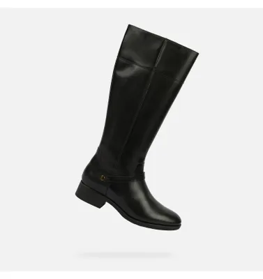 Produktbild von Geox Schwarze Damenstiefel Felicity 38,5