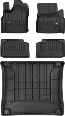 Image de jeu de tapis de sol en caoutchouc 3D pour Jeep Grand Cherokee WK2 2010-2016