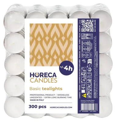 Image de Bougies décoratives - Bougies blanches - Lot de 300 pièces