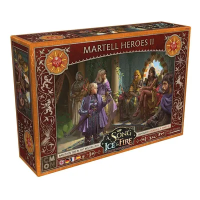 Produktbild von A Song of Ice & Fire Martell Heroes 2 Erweiterung – Miniaturen Set