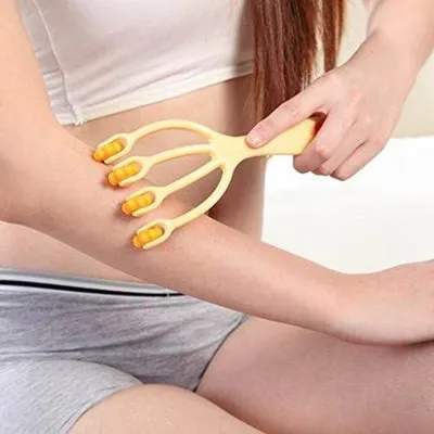 Produktbild von 2 Stück Ganzkörper Massageroller Aus mit Vier Krallen Zur Linderung von Müdigkeit