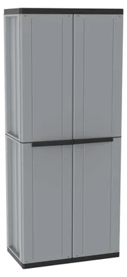 Productafbeelding van Terry, model Jline 268, kast met twee deuren, 3 legplanken, geschikt voor binnen- en buitengebruik