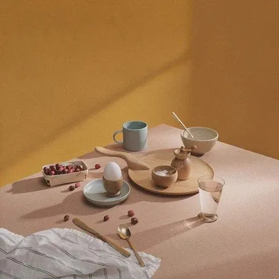 Produktbild von Famanu Eierbecher aus Eichenholz - Set von 2 Stück