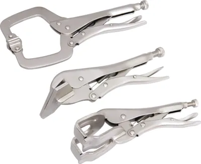 Image de 3 x pince à souder + pince Grip + pince à plier Pince de blocage