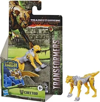 Produktbild von Transformers Cheetor, 6 Jahr(e), Kunststoff, Silber, Gelb, 10 g
