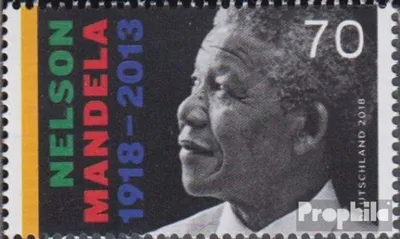 Produktbild von Briefmarken BRD (BR.Deutschland) 2018 Mi 3404 (kompl.Ausg.) postfrisch Nelson Mandela