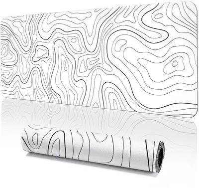 Produktbild von Tagesartikel- Muismat 800x300mm - Gaming Muismat - Waschbar - Rutschfeste Gummibasis - Schreibtischunterlage - Ergonomisches Design
