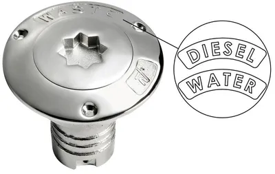 Produktbild von Water Einfullstützen AISI 316 38 mm , 1 Stück