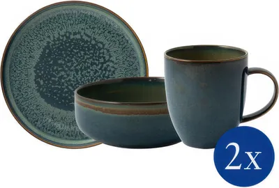 Produktbild von Villeroy & Boch Kaffeeservice CRAFTED BREEZE  grün Kombiservice