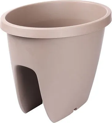 Image de Balconia OVI balkónový květináč taupe Délka: 60 cm