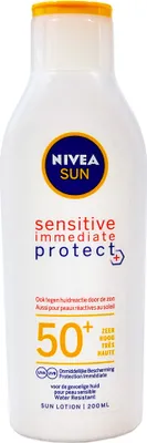 Produktbild von Nivea Sun Sensitive Sonnenmilch LSF 50+ (200 ml)
