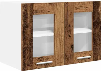 Produktbild von vidaXL Hängeschrank mit Speicher Altholz 60 x 31 x 40 cm Holzwerkstoff
