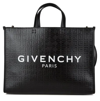 Produktbild von Givenchy G-Tote schwarz, 4G-Monogramm-Canvas und Kalbsleder