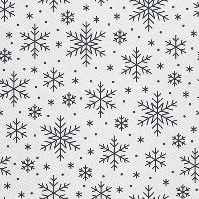 Produktbild von OUTDOOR DEKOSTOFFE OXFORD - Motiv Schneeflocken I DX511