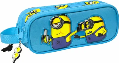 Produktbild von Minions Minionstastic Blau Doppelstiftmäppchen Minionstastic Blau 21 x 8 x 6 cm