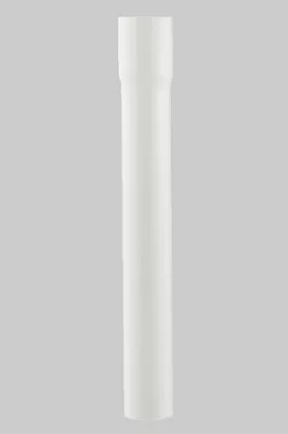 Produktbild von HAAS Spülrohrverlängerung 44, 300 MM, mit Muffe und Klebstoff,weiss