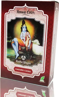 Produktbild von Henna Castaño Caoba Polvo Radhe 100g