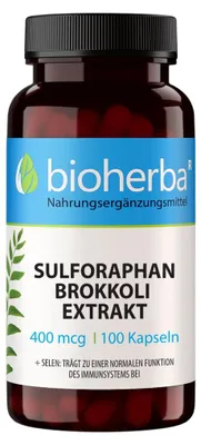 Obrázok produktu pre Sulforafán 400 mcg – 100 kapsúl – Bioherba
