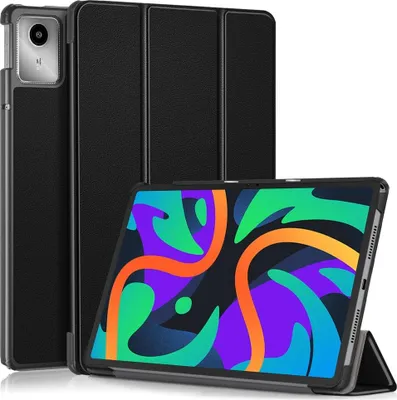 Produktbild von Lenovo Tab M11 Hülle - Tri-Fold Ständer Klapphülle mit Schlaf/Wach-Funktion - Schwarz