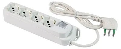 Obrázok produktu pre FANTON 47420, zásuvková lišta 4OMEGA, 4 zásuvky typu 2P+T (Schuko), 16A