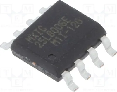 Produktbild von 3x FLASH Speicher SOP8 86MHz 2,7÷3,6V  8Mbit  serielle MX25L8006EM1I-12G/TUBE Seri