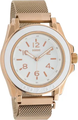 Produktbild von Oozoo Armbanduhr rosegold Metall Timepieces Damen Analog-Quarzuhr UOC10738