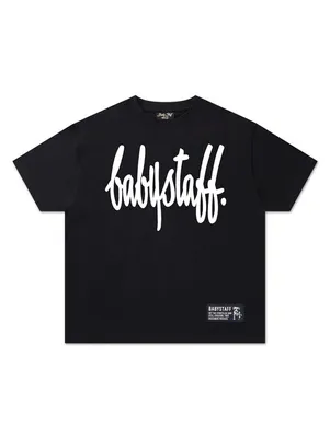 Produktbild von Damen-T-Shirt Babystaff, Oversize-Passform, Größe L
