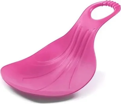 Produktbild von Rutscher Schlitten Kinderschlitten Schneegleiter Rosa Kinder Handgriff
