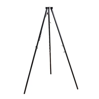 Produktbild von massives "Grillclub" Dreibein Schwenker "Benny" Tripod Grill Schwenkgrill Kette Kettenzug