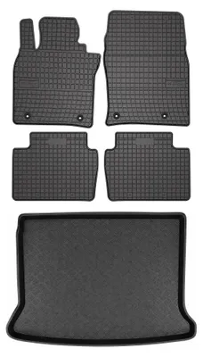 Immagine prodotto di Tappetini gomma SolidPRO + bagagliaio per Mazda CX-30 2019- 5 pezzi
